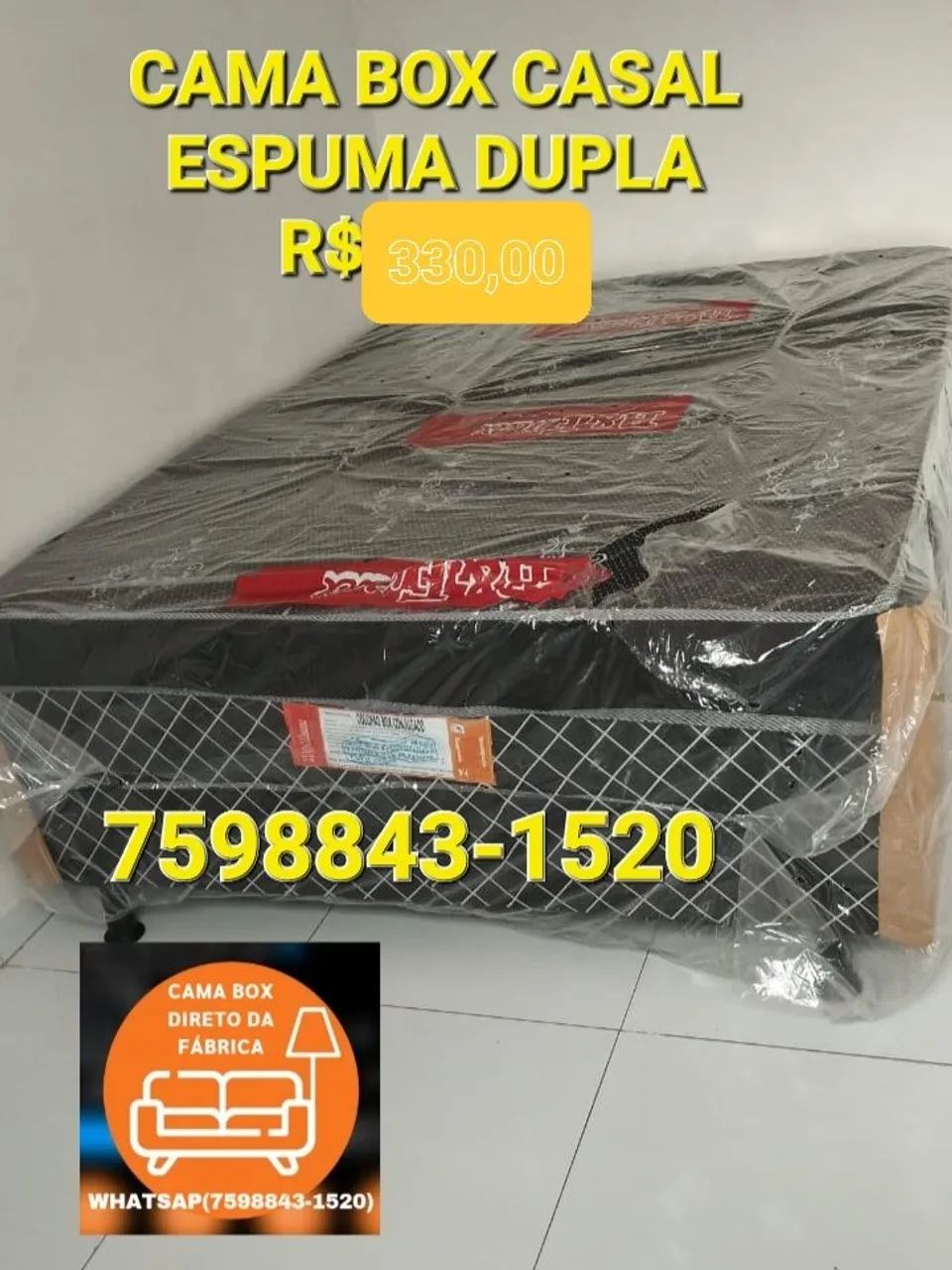 BASE CASAL E SOLTEIRO COM PREÇO DE FÁBRICA  - Foto 2