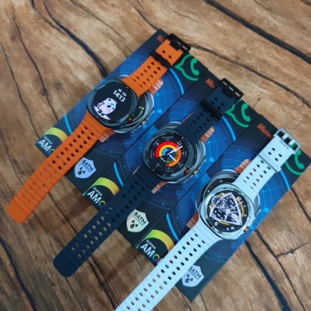 Relógio Smartwatch Su01 Ultra Serie 11 Amoled Gps Nfc 8atm - Foto 2