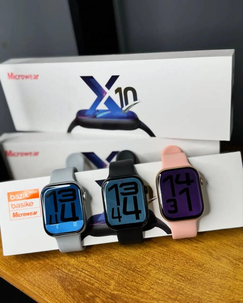 Relógio smartwatch x10 novos com garantia