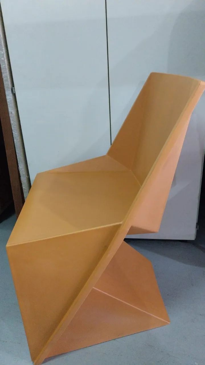 Cadeira Origami - Laranja - Foto 3