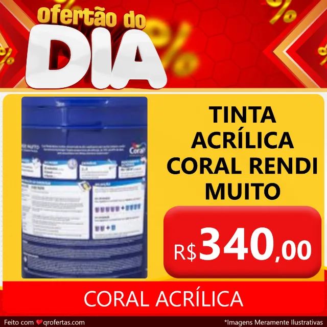 Tinta Coral rendi muito  - Foto 6