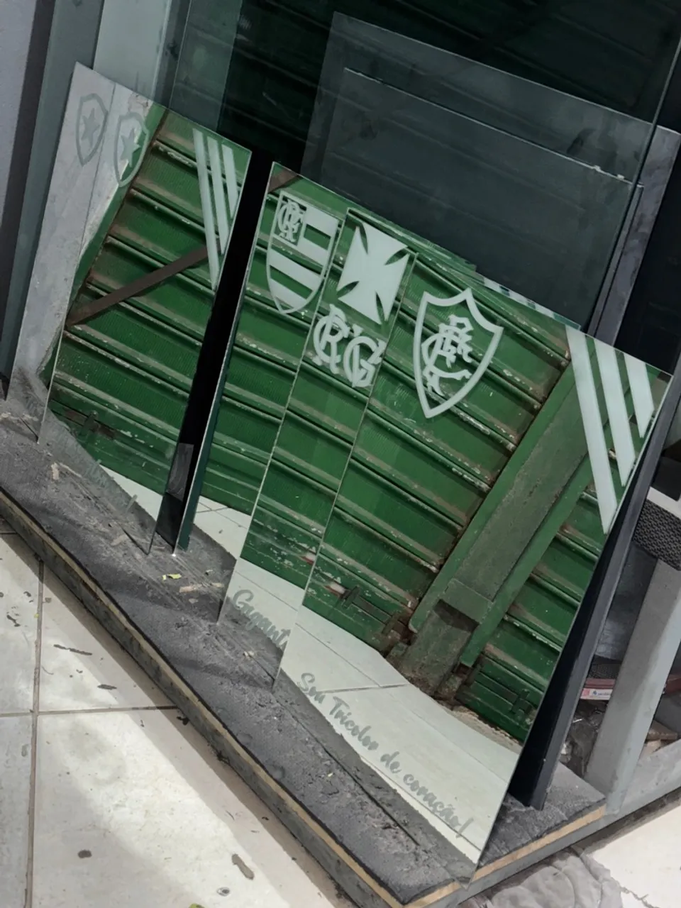 Espelhos decorativos times de futebol