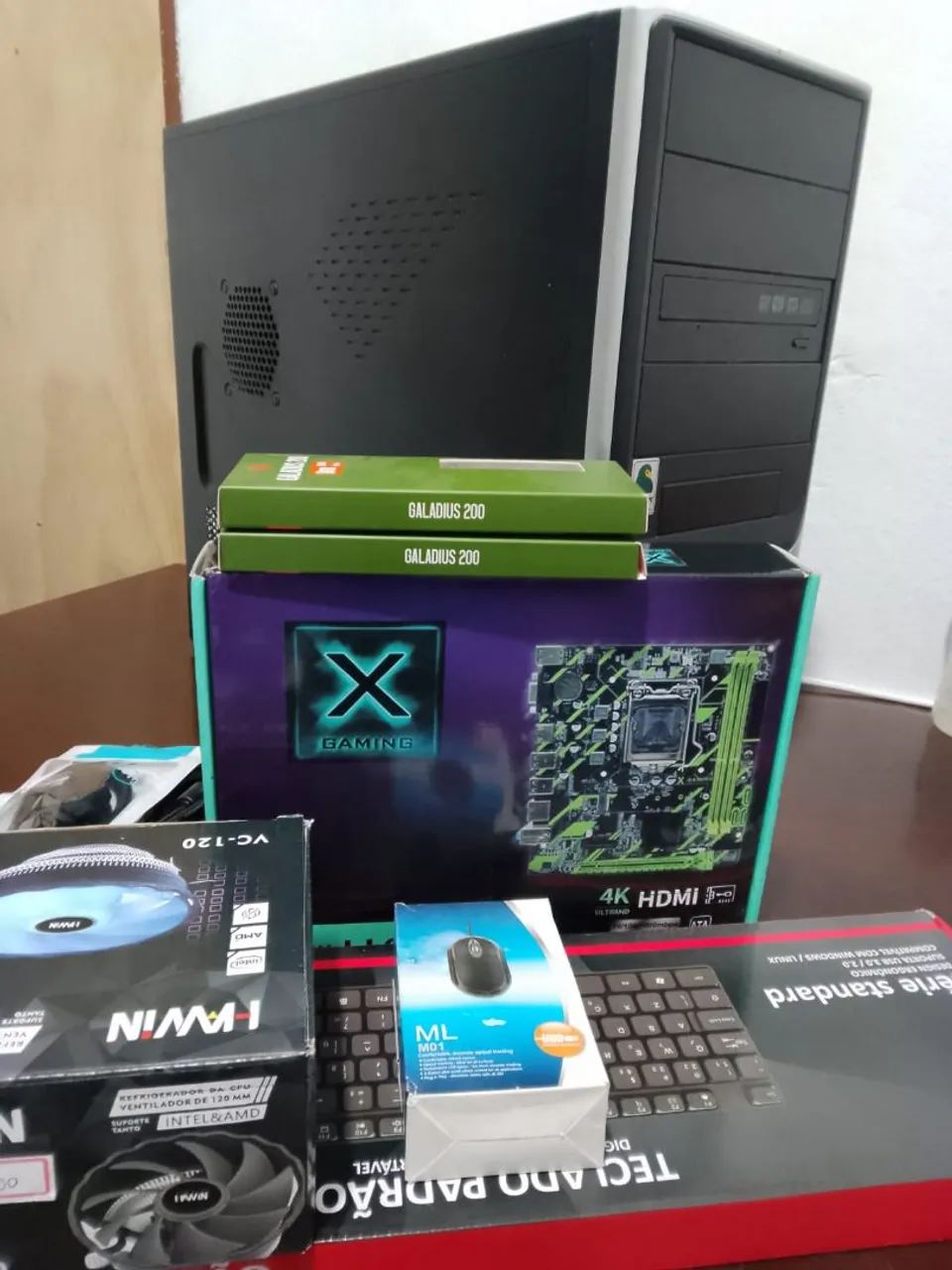 PC SEMI NOVO COMPLETO I7 3770 16 RAM 