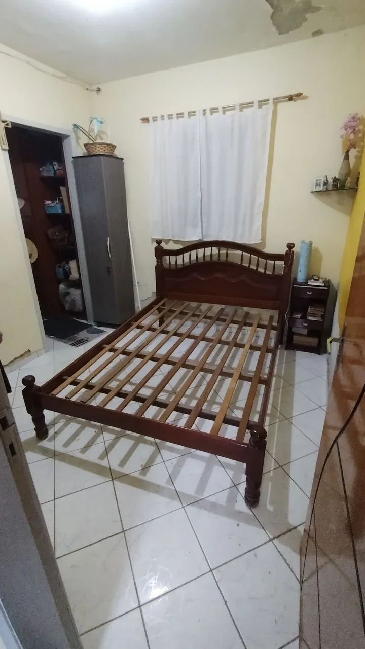 Vendo cama de casal mais colchão ortopédico.  - Foto 2