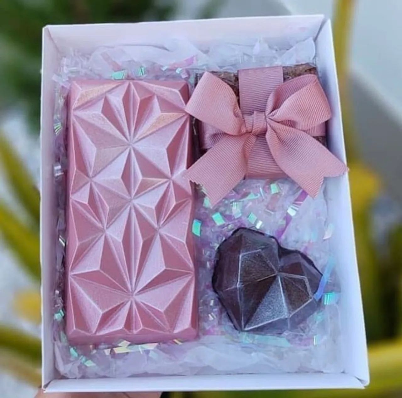 Caixa de chocolates gourmet para presente