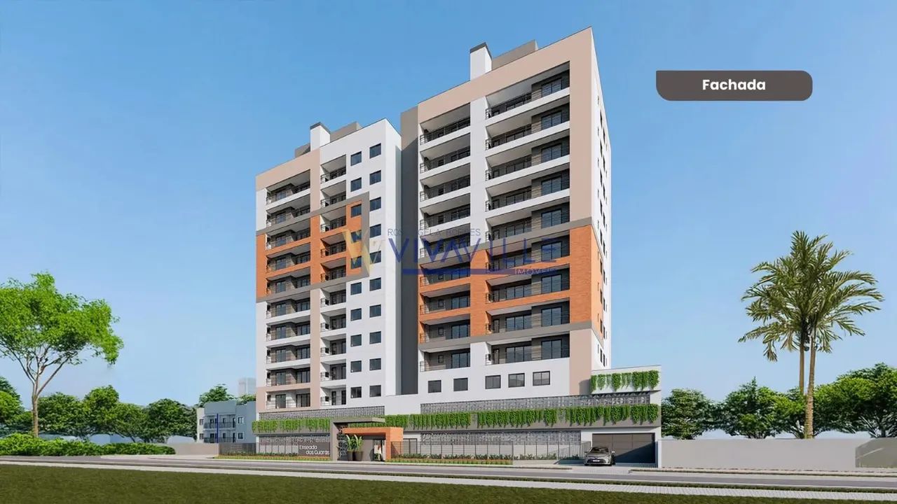 Studio a venda com 1 dormitório, sacada com churrasqueira, 1 vaga de garem - 43,80m² priva