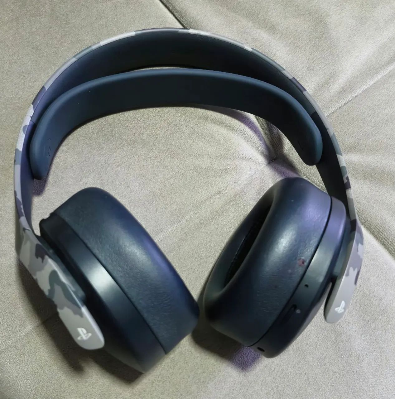 Headset sony pulse camuflado Bluetooth ps4 ps5 Fones de Ouvido