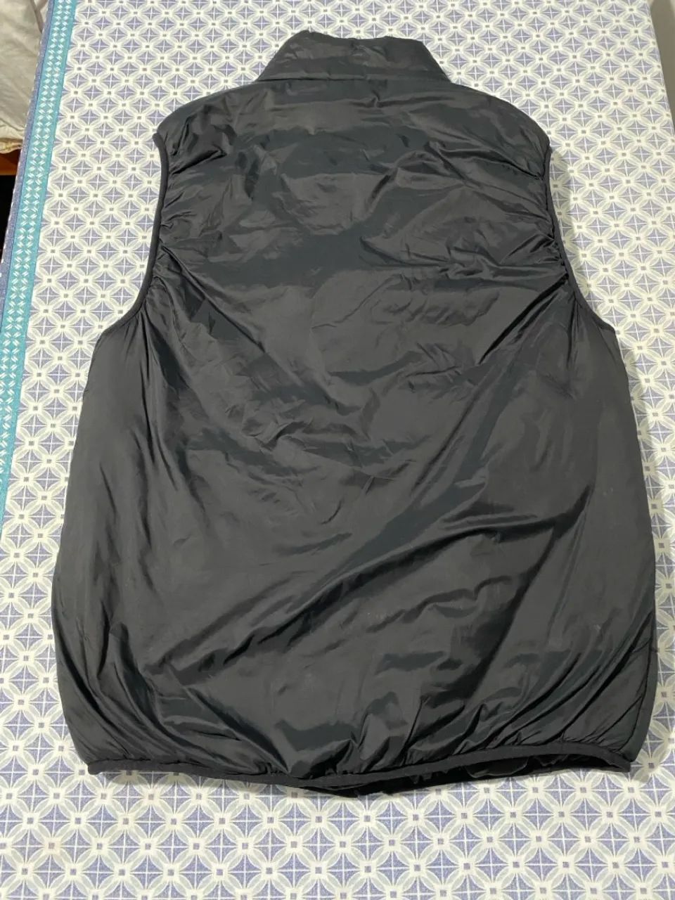 Colete Masculino Preto Acolchoado - Foto 2
