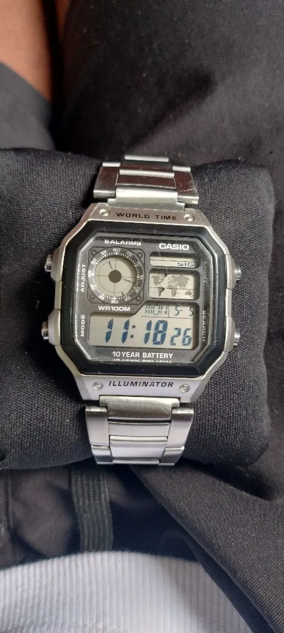 Relógio Casio World Time - Original