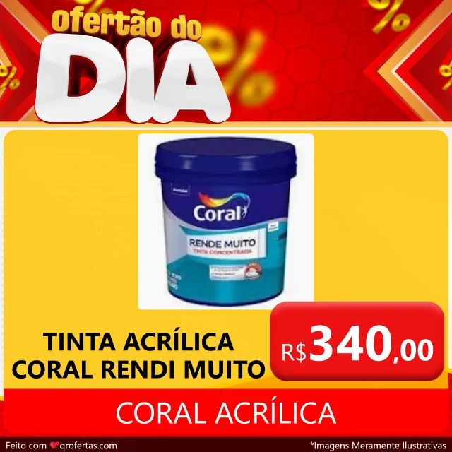 Tinta Coral rendi muito  - Foto 5