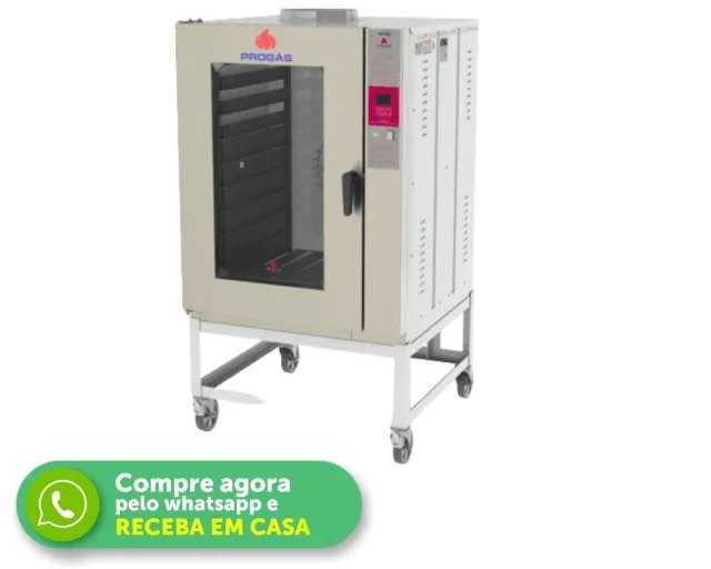 Forno 10 Esteiras Turbo Elétrico Progas 220v