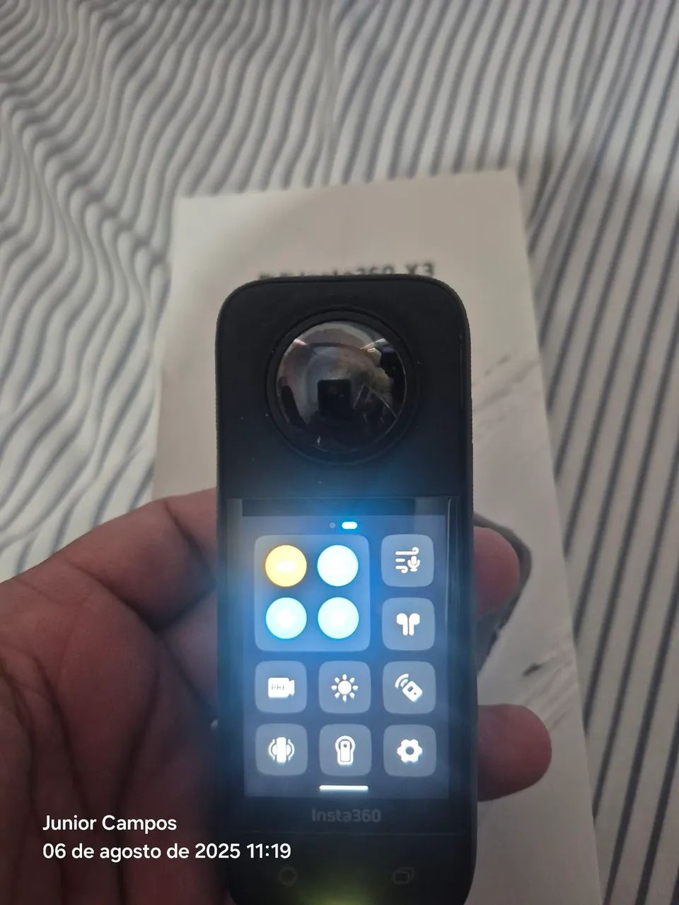 Insta360 X3 - Câmera 360° - Foto 5