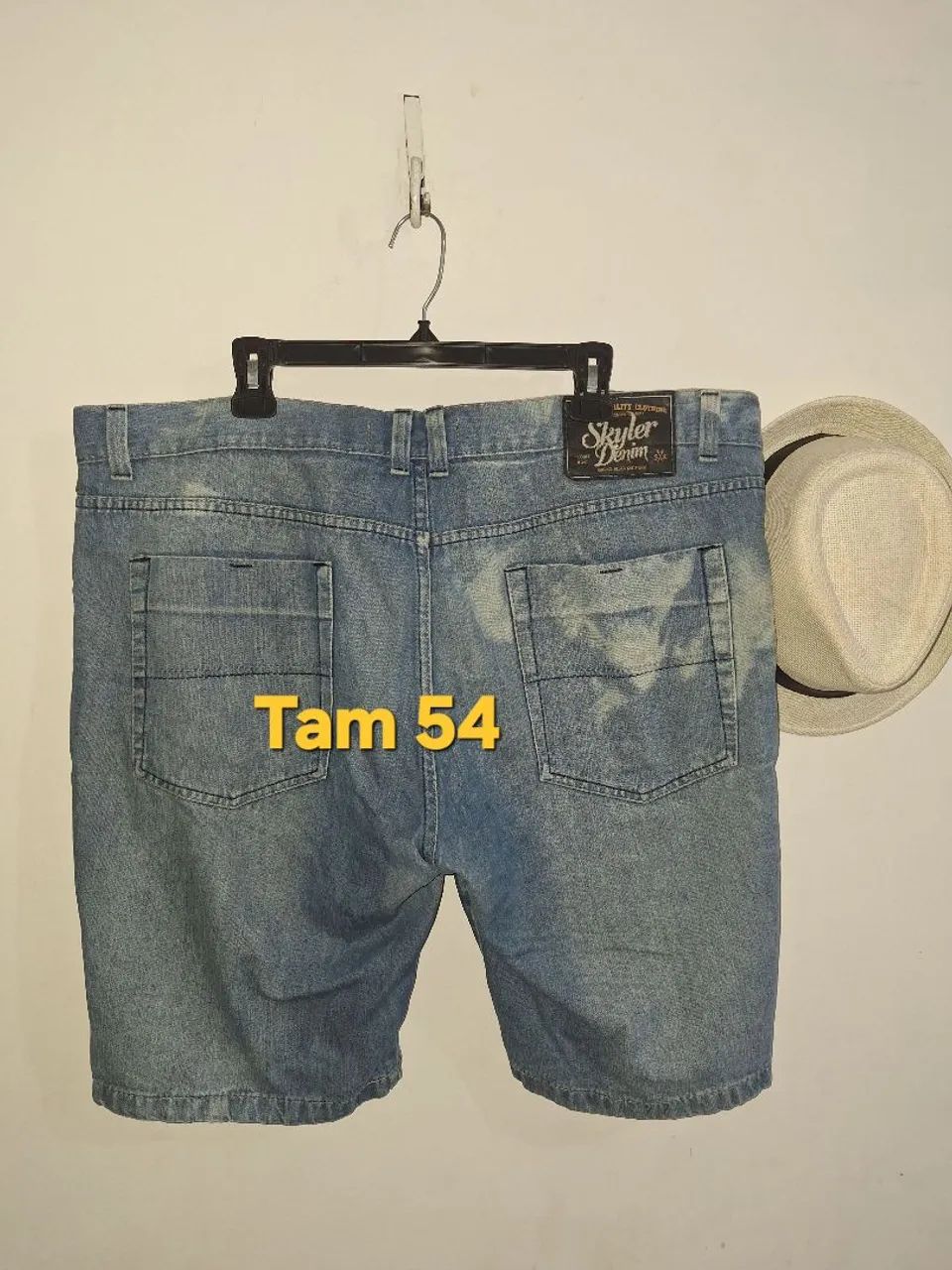 Bermudas jeans masc Tam 54 e 46 - Foto 2