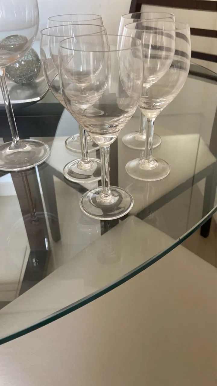 Jogo de Cristal (taças e copos). - Foto 6