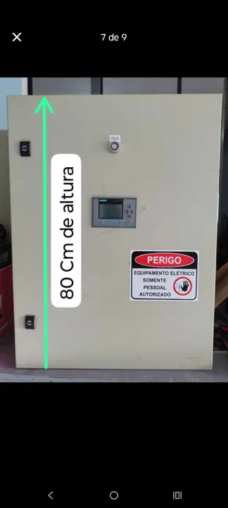 Painel elétrico automatizado