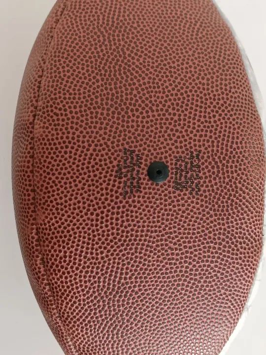 NFL Super Bowl XLVI Full Size Football NY Giants Champion Indianapolis 2012 FLAT - Foto 3