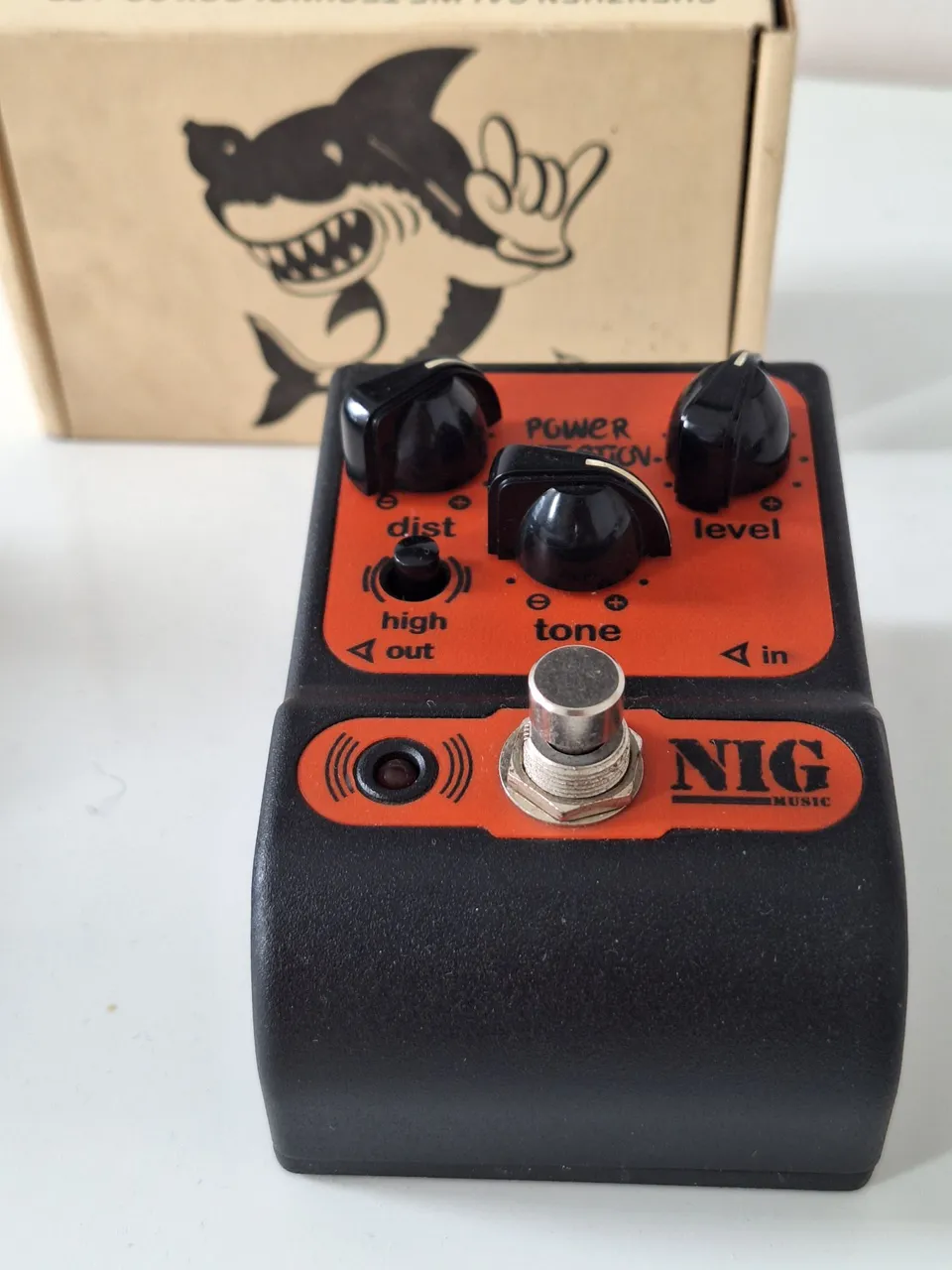 Pedal NIG Music Power Distortion