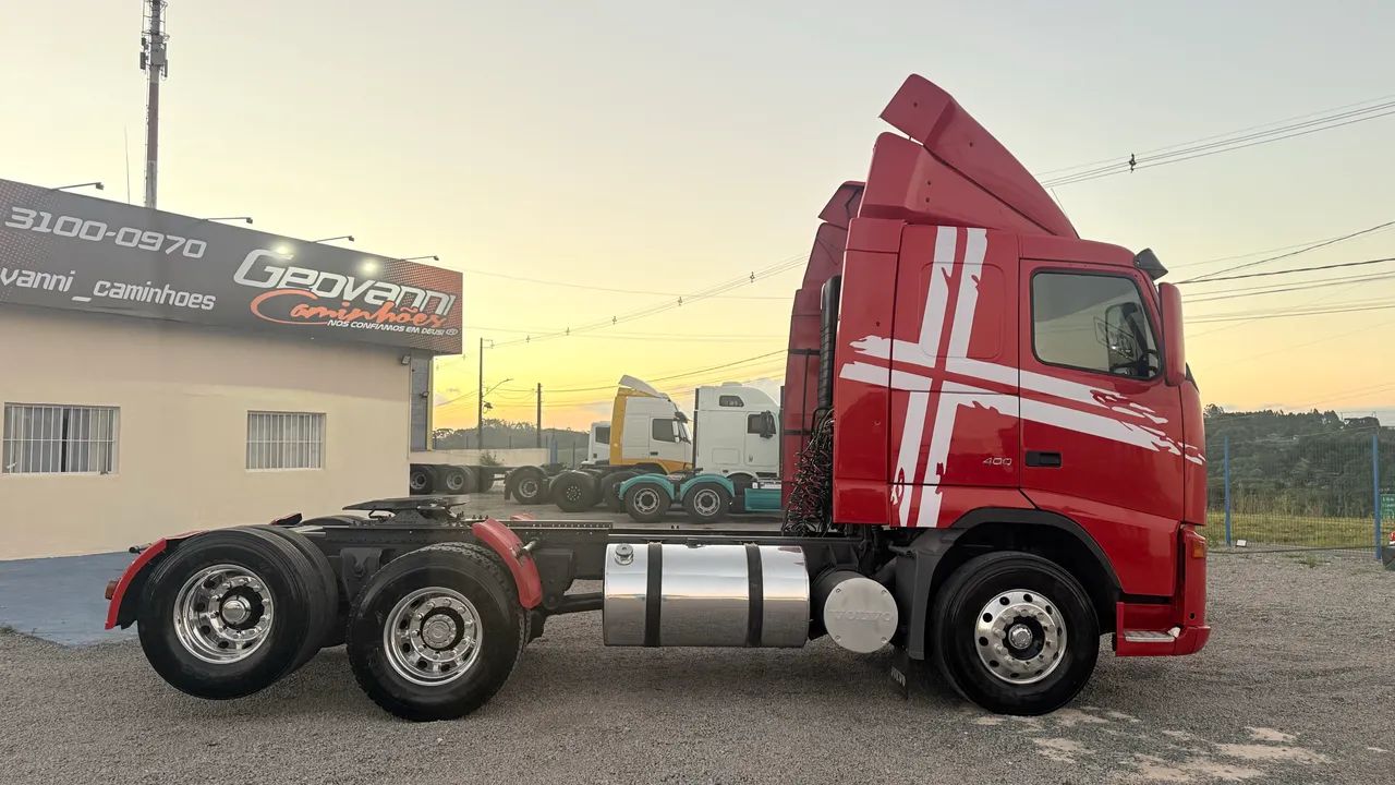 Volvo fh 400 6x2 2007 impecável  - Foto 3