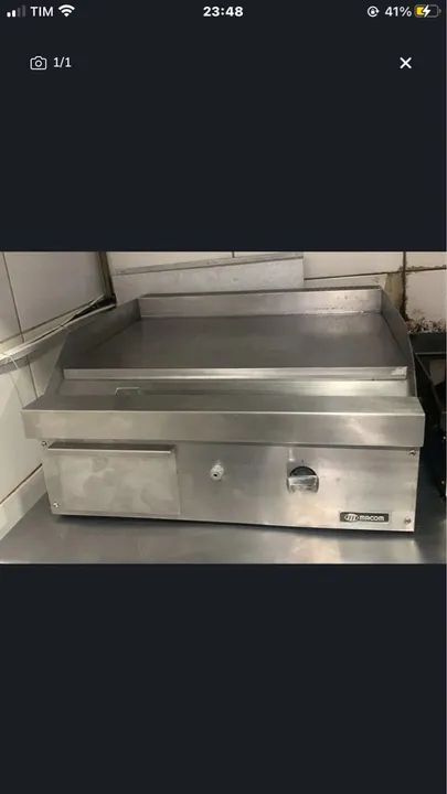 Chapa para Lanches - Marca Macom