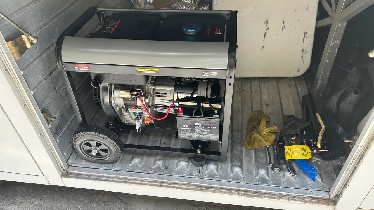 Gerador a Diesel  TDG7000EXP