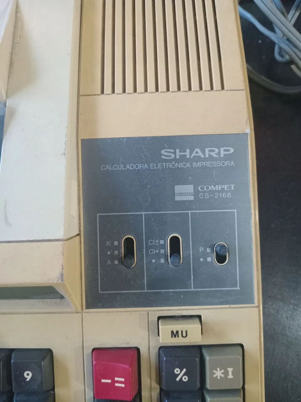 Calculadora Sharp Compet CS-2166 com Impressora - Foto 3