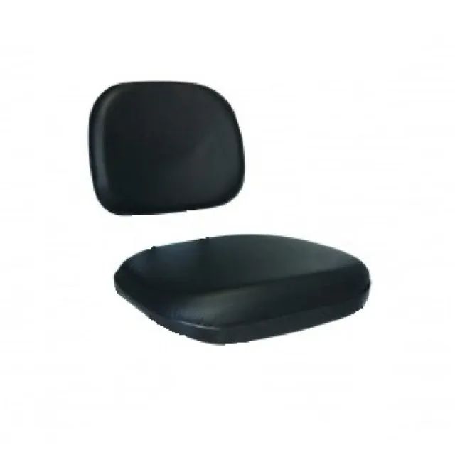 Longarina para Recepção Secretária 2 Lugares Preta Conforto Ergonômico Modelo 33074 - Foto 6