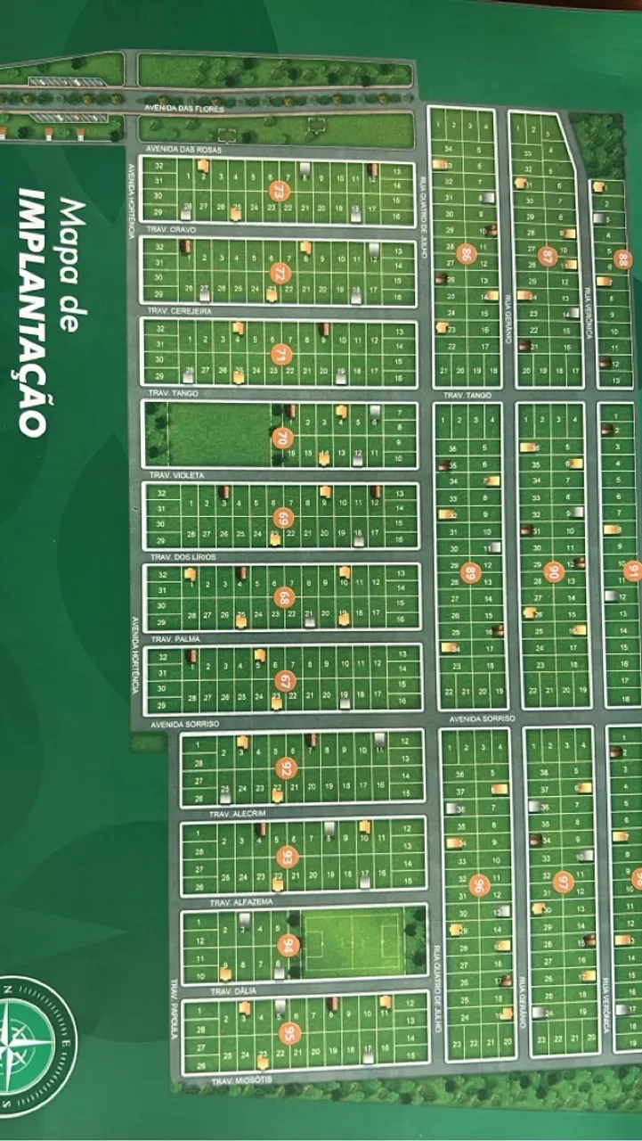 Jardim das flores - lote bem localizado