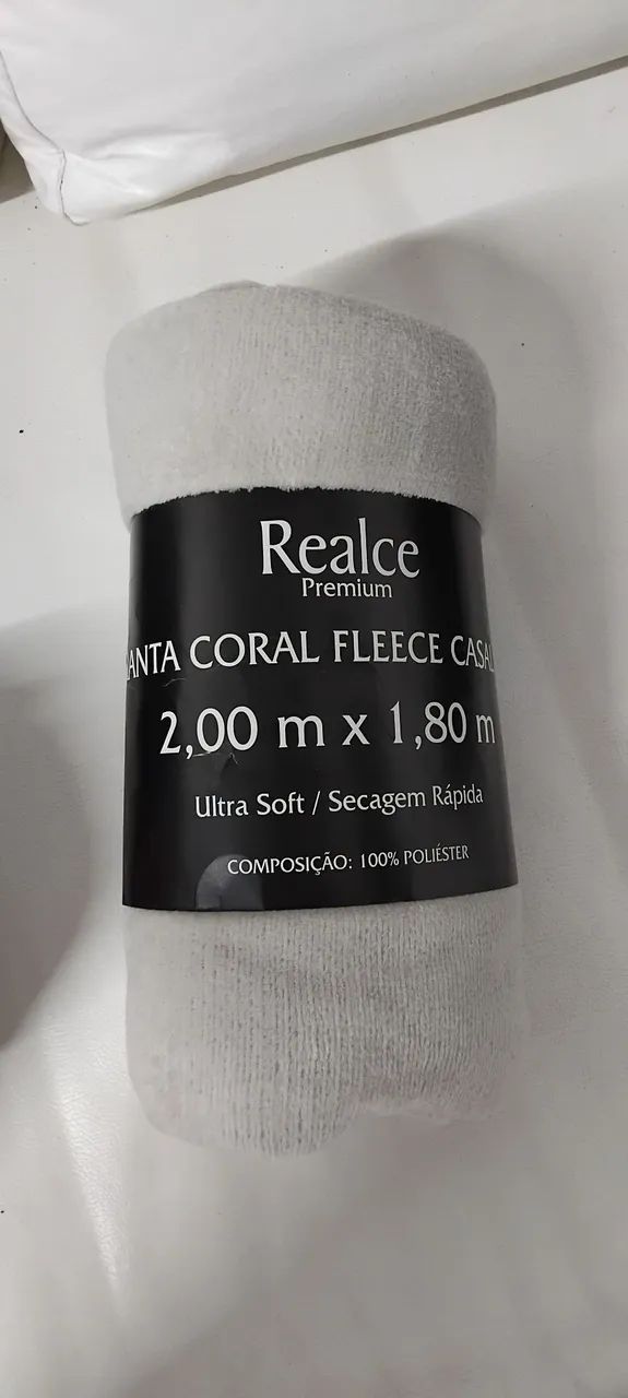 Manta Coral Fleece 2,00m x 1,80m Ultra Soft - Foto 3