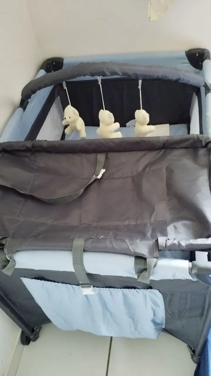 Berço Portátil Semi Novo - Foto 3