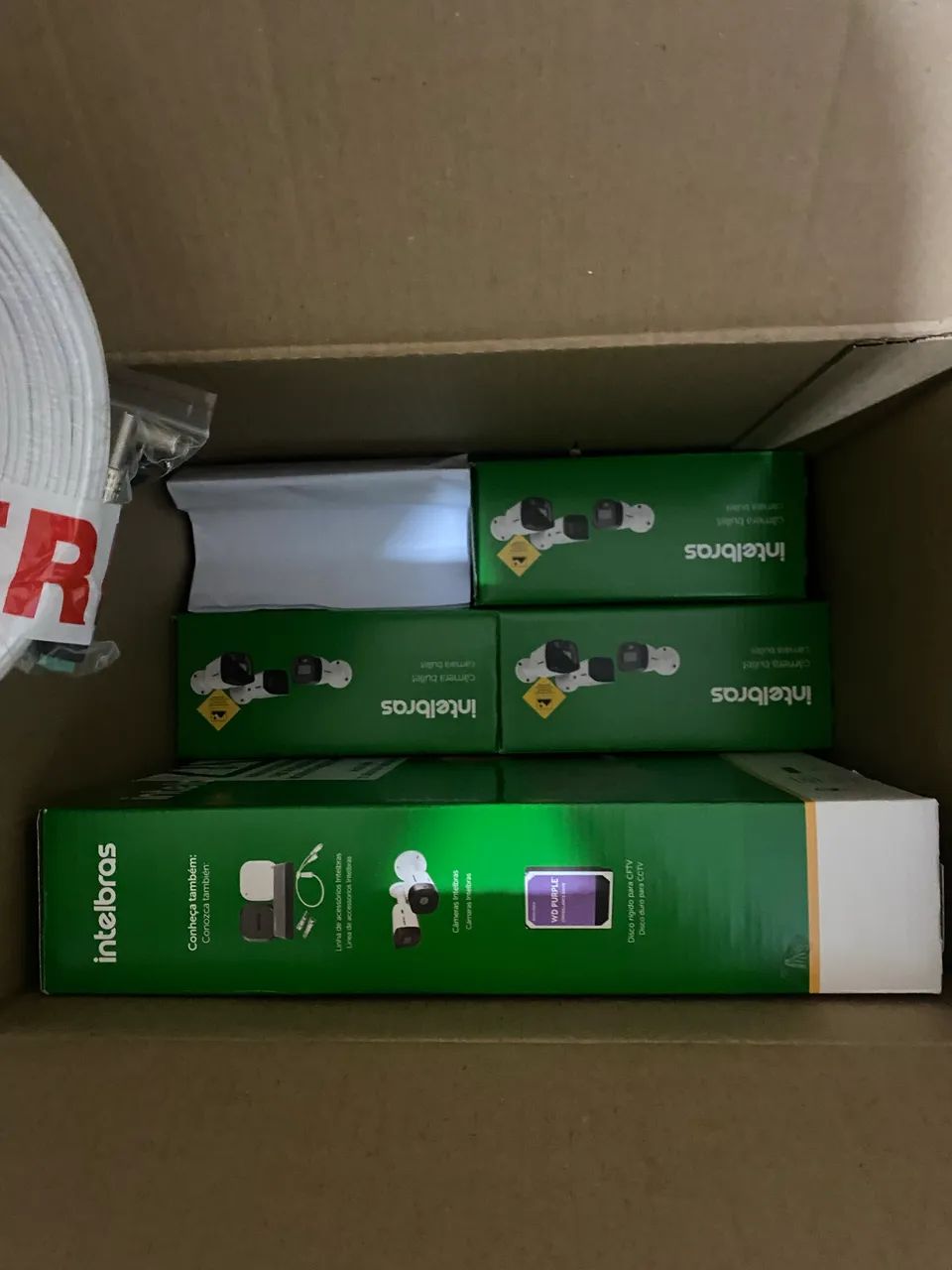 Câmera intelbras 4 canais nova - Foto 4