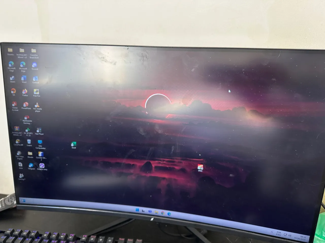 Monitor Curvo Gamer Top de Linha