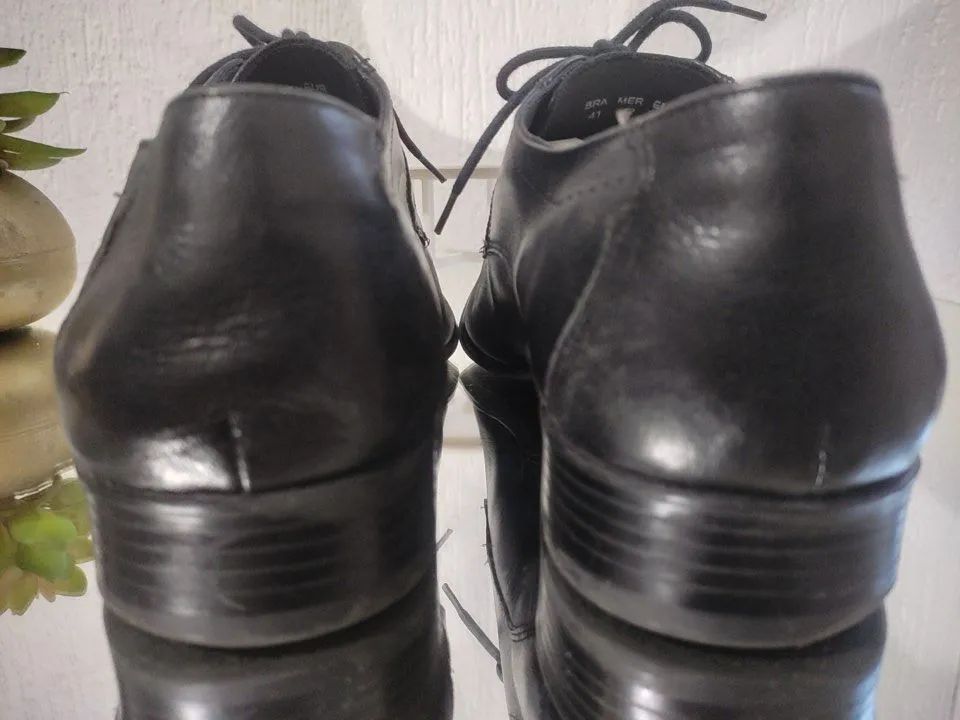 SAPATO DEMOCRATA FIT DE COURO NÚMERO 41 USADO - Foto 5
