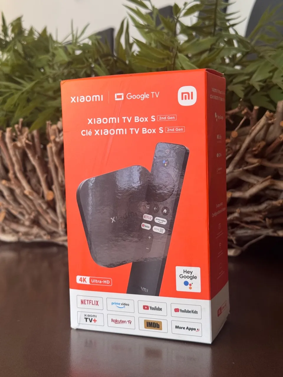 Xiaomi Mi TV Box S 2nd Gen NOVO, LACRADO - 4K Ultra-HD