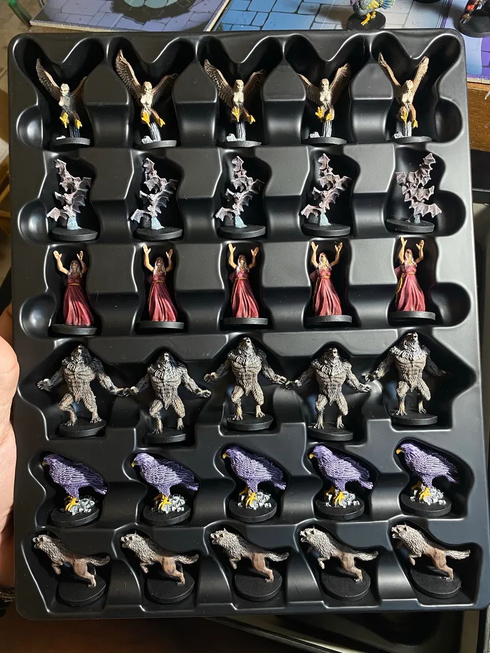 Board Game Hellboy - Edição de colecionador (com todas as miniaturas pintadas) - Foto 4