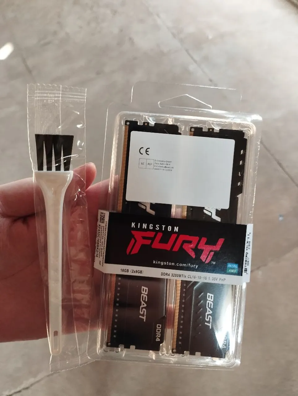 Kingston Fury Beast DDR4 3200MHz 16GB (2x8GB) CL16