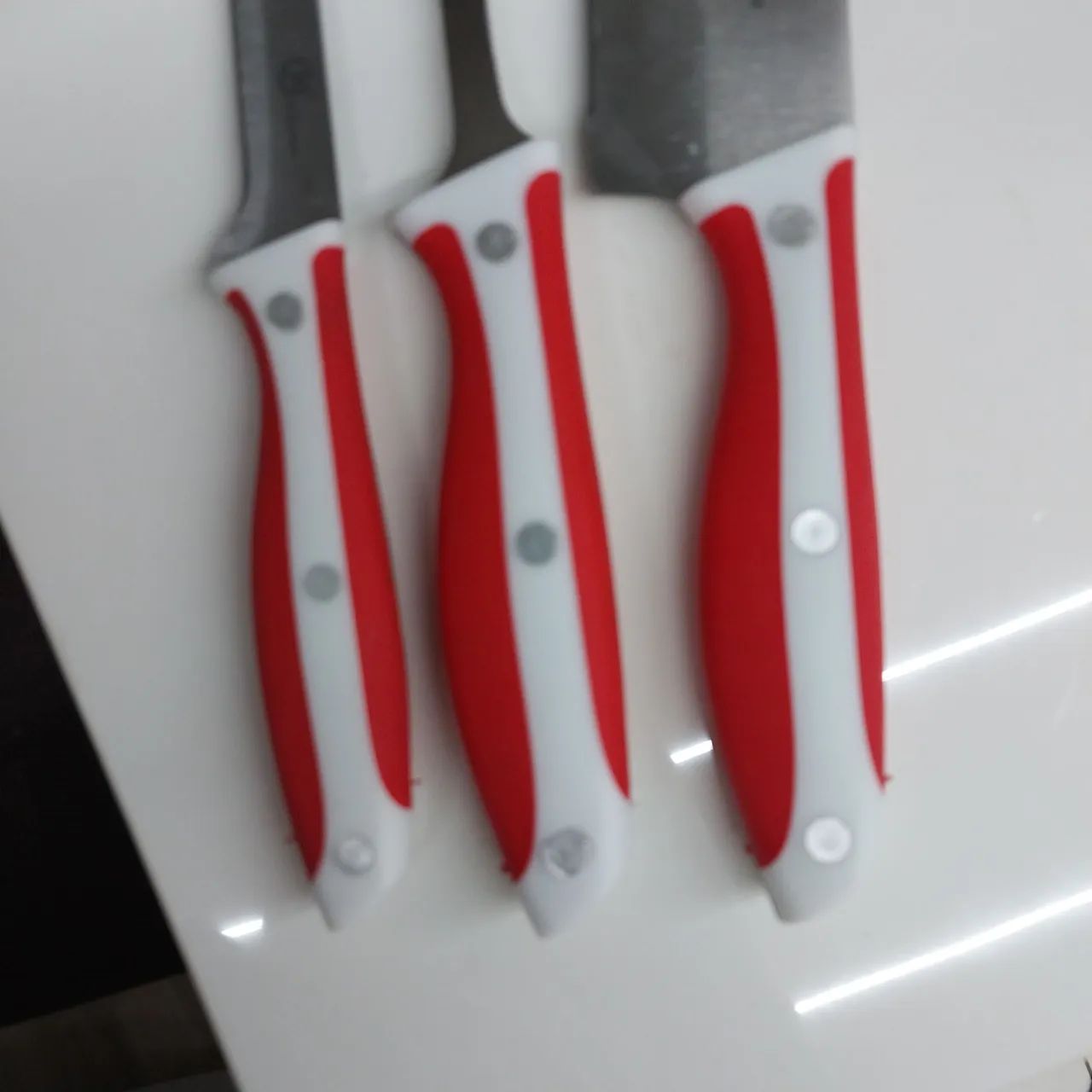 Conjunto de 3 facas para churrasco  - Foto 4