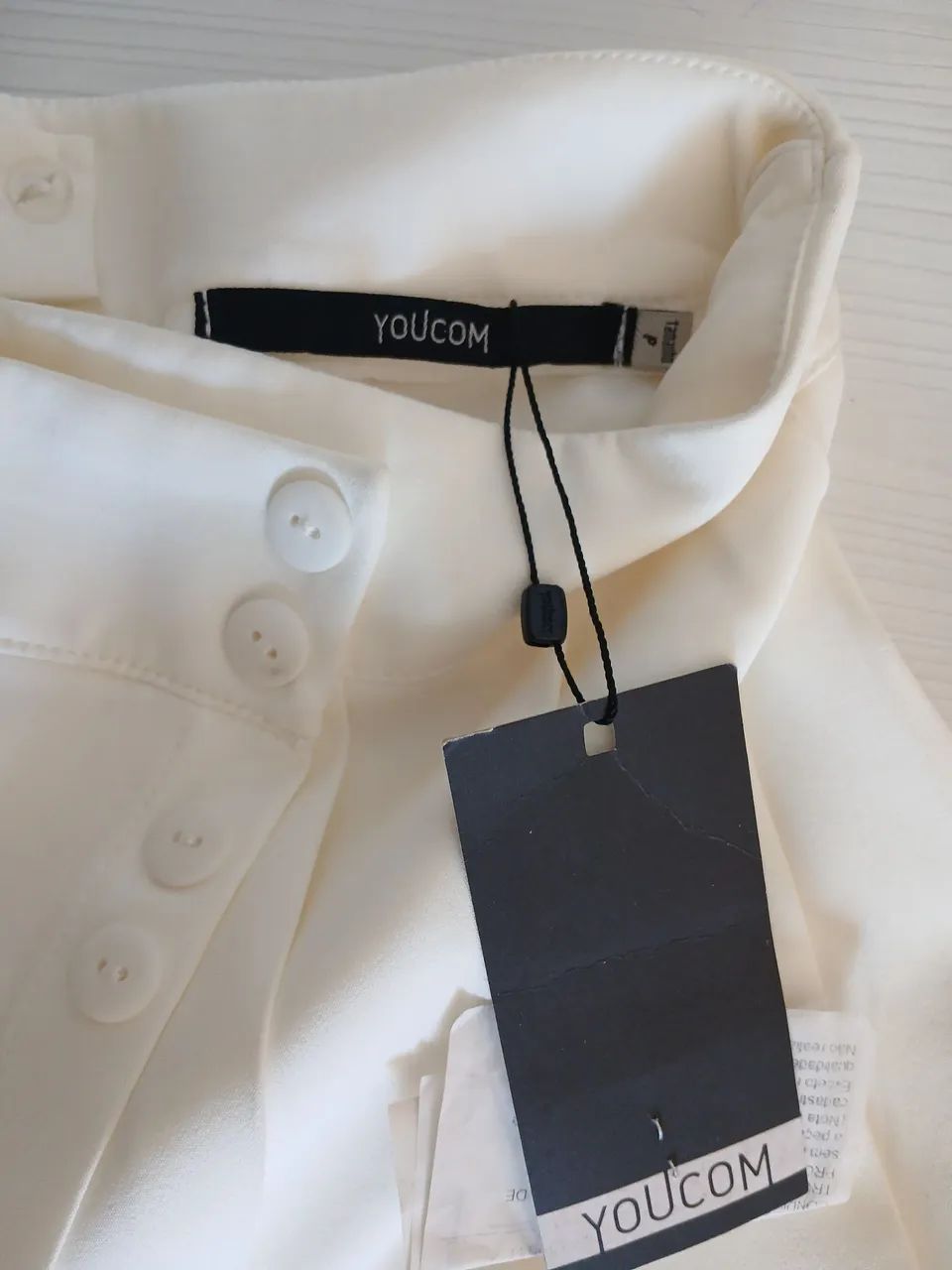 Short saia branco youcom - Foto 4