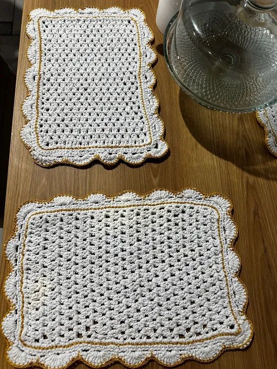 Jogo Americano com 4 peças feito por encomenda  - Foto 3