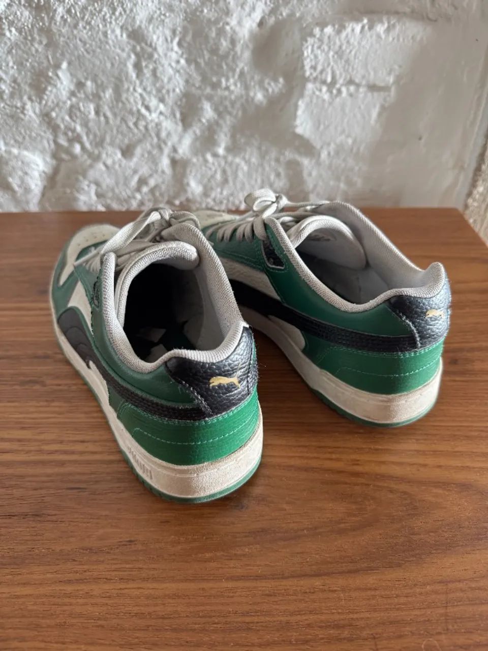 Tênis Puma Rbd Game Low Verde com Preto - Foto 2