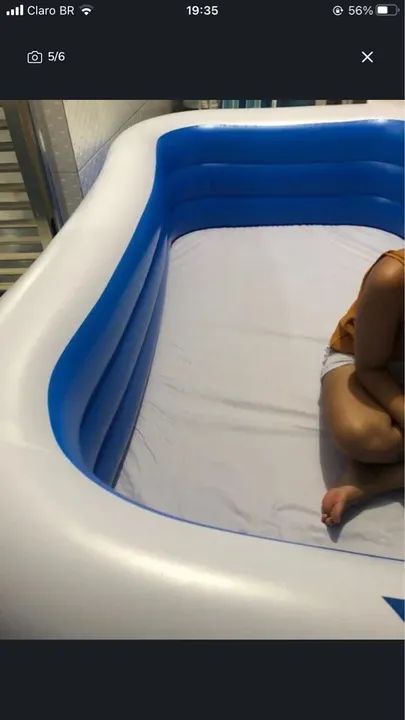 Piscina  inflável  - Foto 4