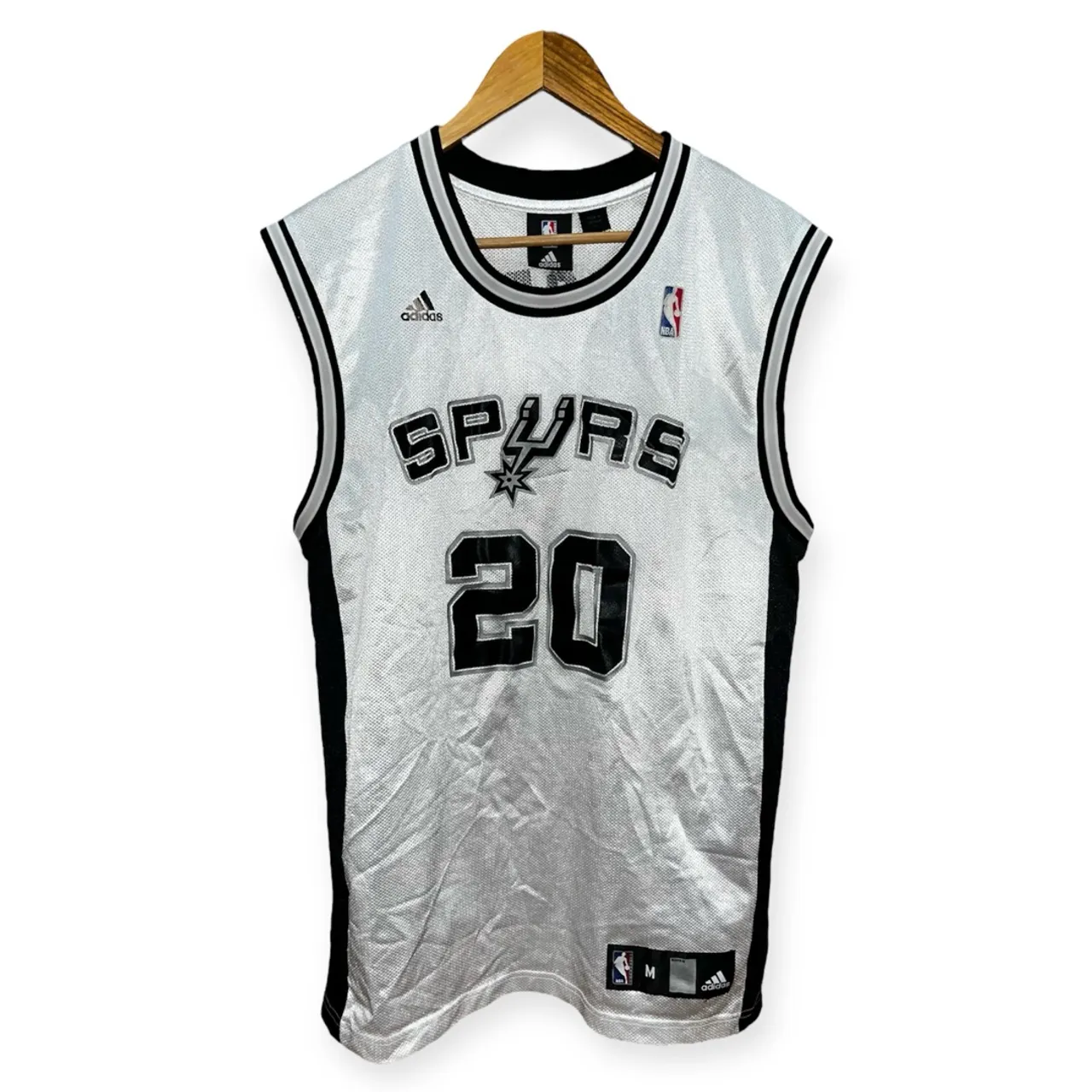 Jersey Adidas San Antonio Spurs #20 Ginobli