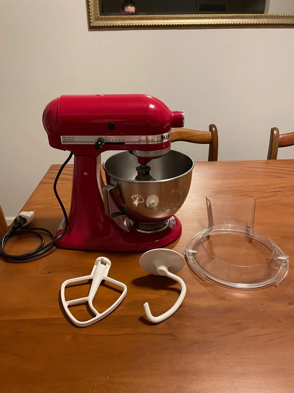Batedeira KitchenAid Vermelha - Semi Nova
