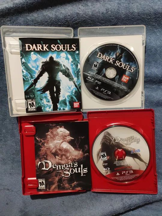 Dark Souls e Demon's Souls  PS3 original  Edições Físicas jogos playstation  - Foto 2