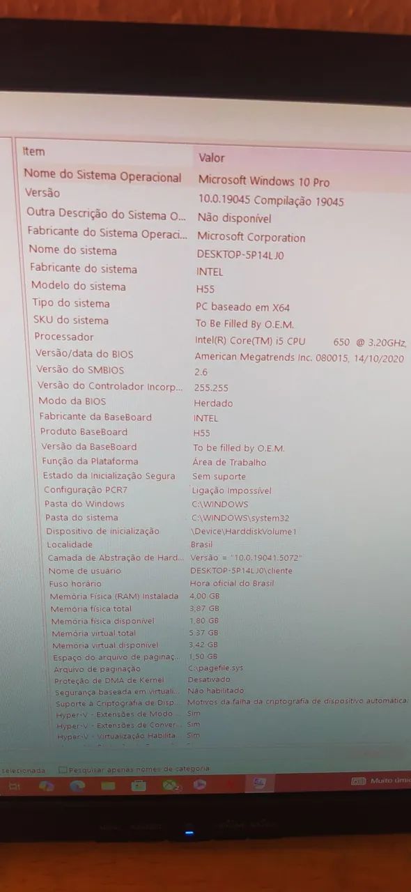 PC Completo com Monitor - Intel Core i5 - 8GB RAM - Windows 10 - Foto 4