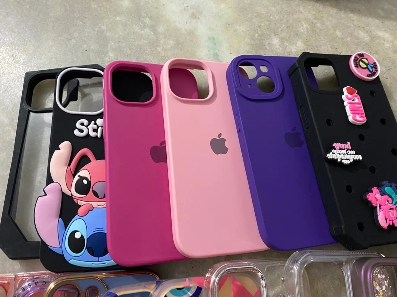 Capas para iPhone 15 ou 14 normal, femininas. Leia anúncio abaixo - Foto 3
