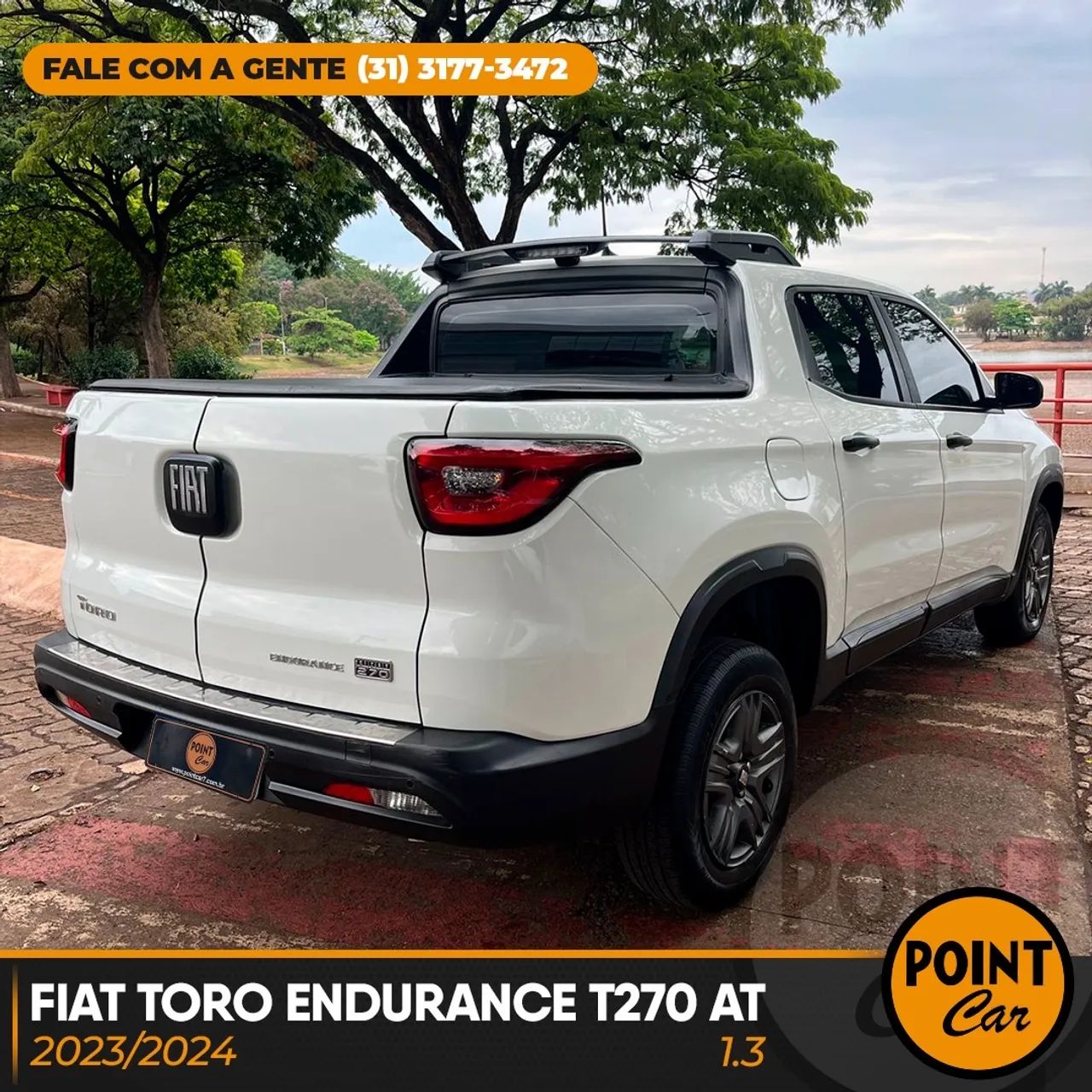 Fiat Toro Endurance 1.3 T270 4X2 Flex AUT 2024 - Foto 2