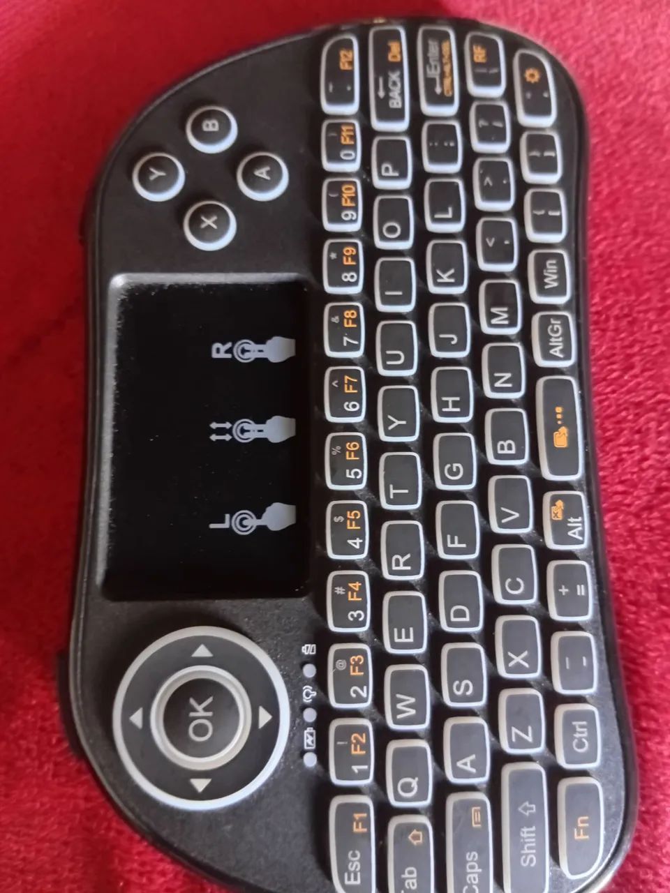 Mini Teclado e Mouse Wireless para Smart TV - Novo - Foto 3