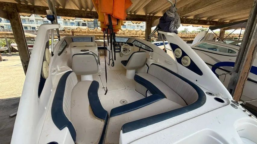 LANCHA ECOMARINER 25 PÉS (MOTOR OPTIMAX 250) REVISADA  - Foto 7