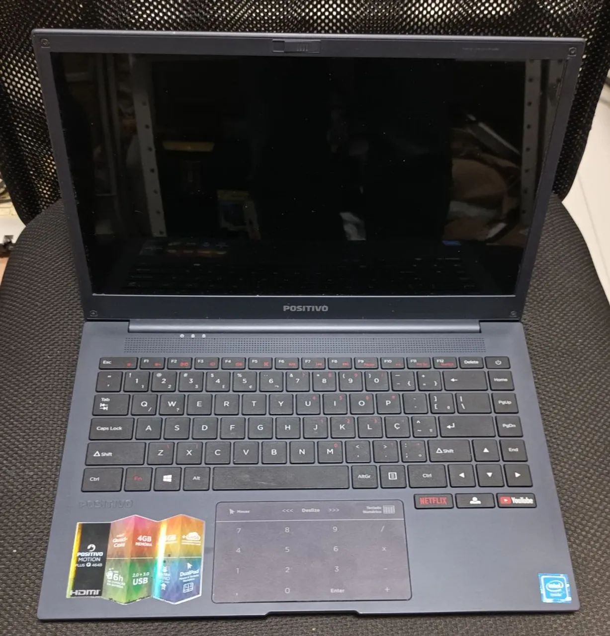 Carcaça completa do notebook Positivo Motion Plus Q 464B