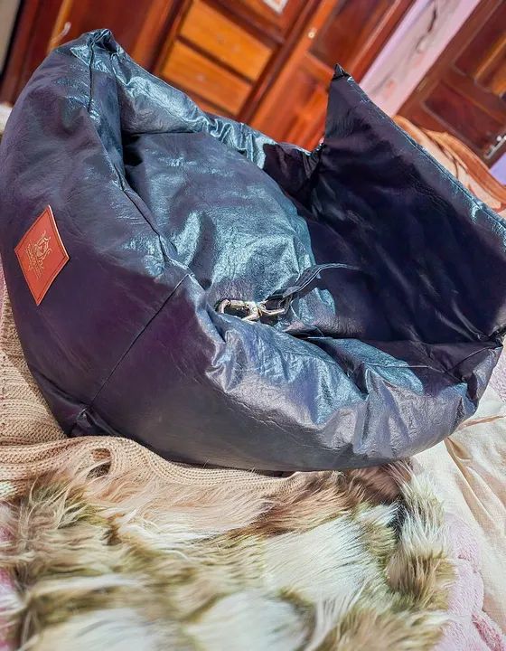 Bolsa Transporte Pet (Marron) e Cadeirinha Pet (Preta) # VENDO Juntas ou separadas - Foto 2